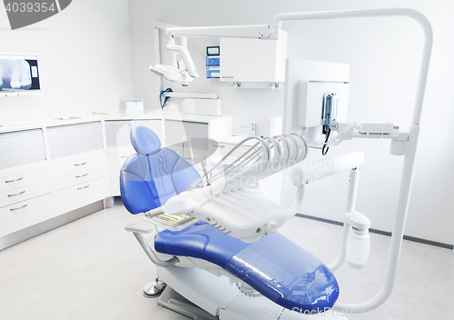 Image of interior of new modern dental clinic office