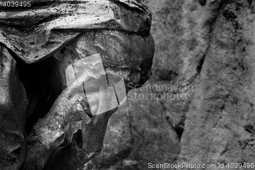 Image of Old Cemetery statue