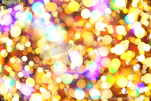 Image of christmas lights background
