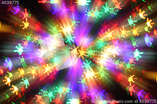 Image of abstract christmas background
