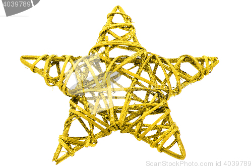Image of christmas decoration isolated