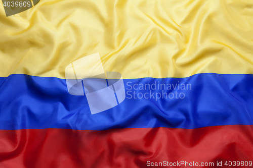 Image of Textile flag of Colombia