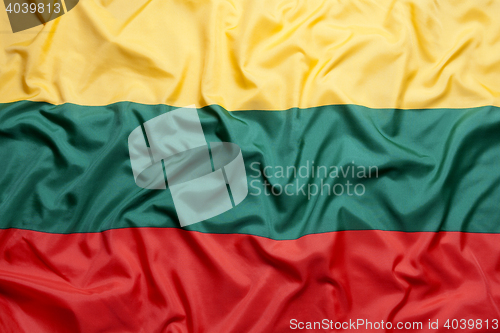 Image of Textile flag of Lithuania