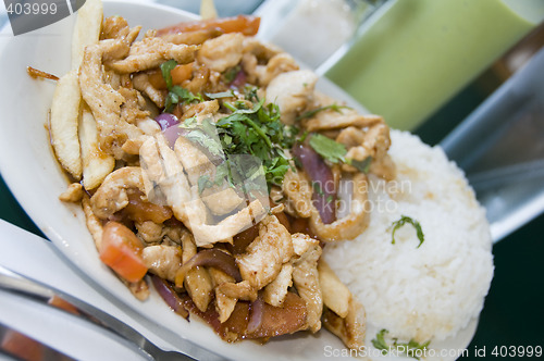 Image of pollo saltado