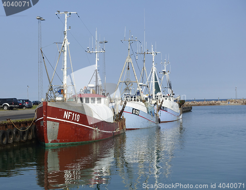 Image of Fishingboat in harbour