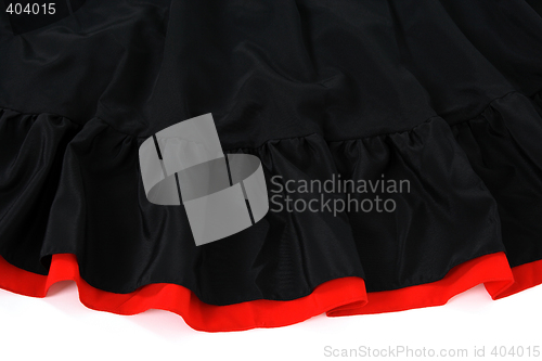 Image of Spanish flamenco skirt