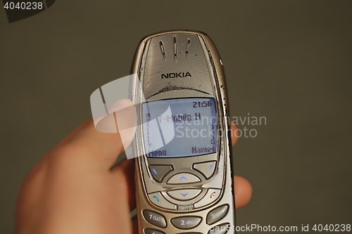 Image of Old Nokia mobile phone