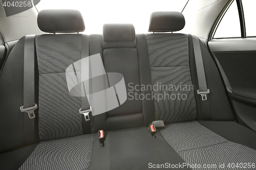 Image of Car Interior Backseats