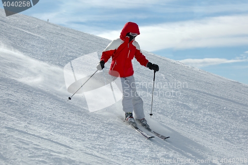Image of Skiing in the Alps