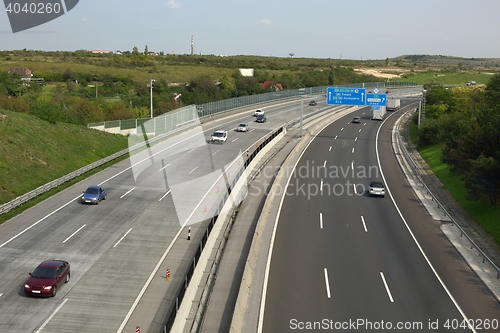 Image of Highway with low traffic