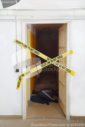 Image of Crime scene signs