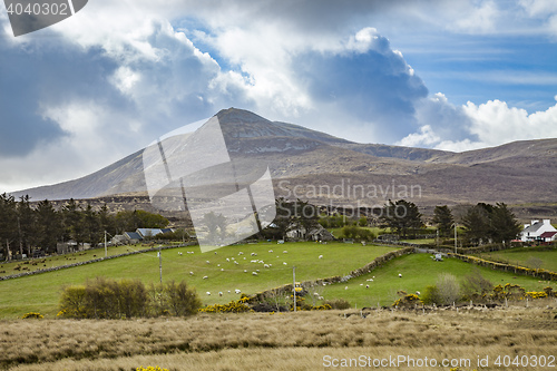 Image of landscape scenery at Donegal Ireland