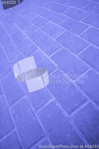 Image of abstraction, blue rhythm