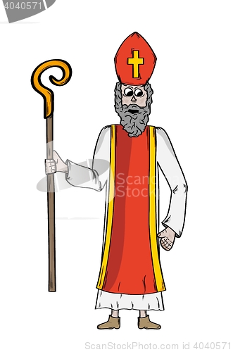 Image of Saint Nicholas in bishop\'s clothing