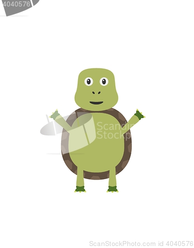 Image of Funny turtle character