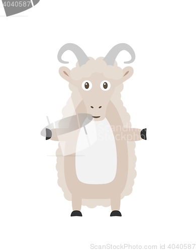 Image of Funny sheep character