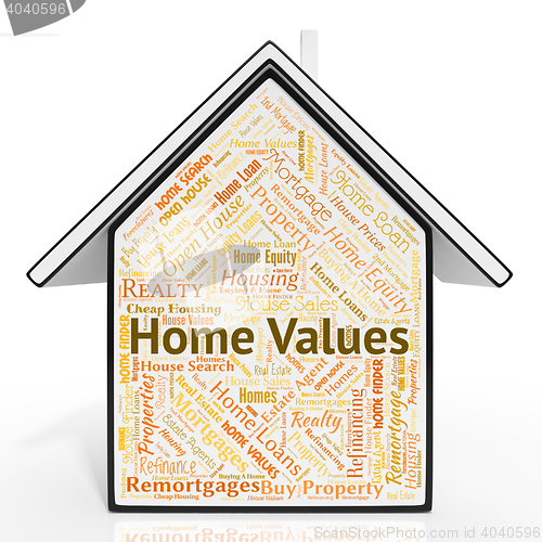Image of Home Values Means Current Prices And Charge