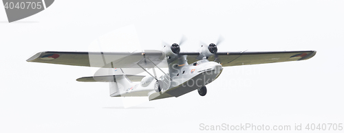 Image of LEEUWARDEN, NETHERLANDS - JUNE 10: Consolidated PBY Catalina in 