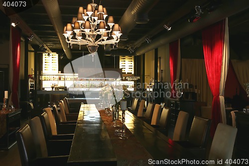 Image of Restaurant in Dark Tone