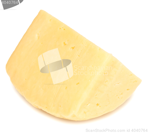 Image of cheese on white