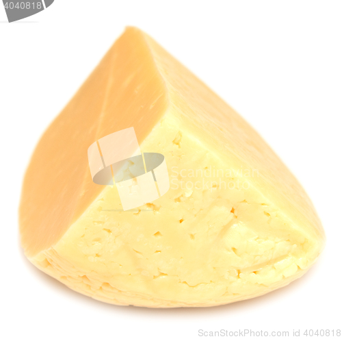 Image of cheese on white