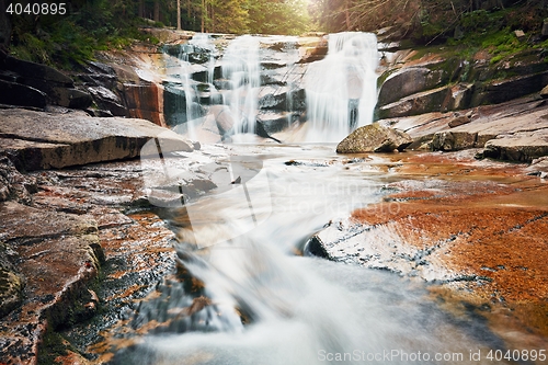 Image of Amazing Mumlava waterfalls