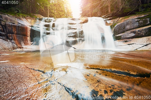 Image of Amazing Mumlava waterfalls