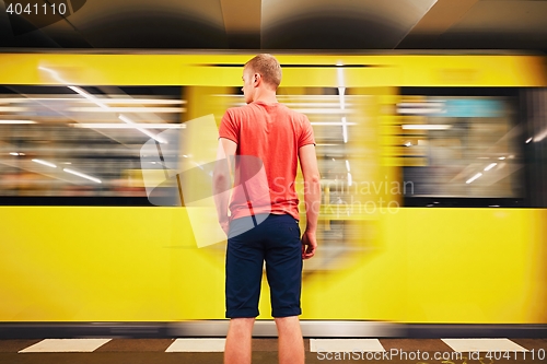 Image of Traffic in subway