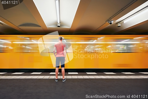 Image of Traffic in subway