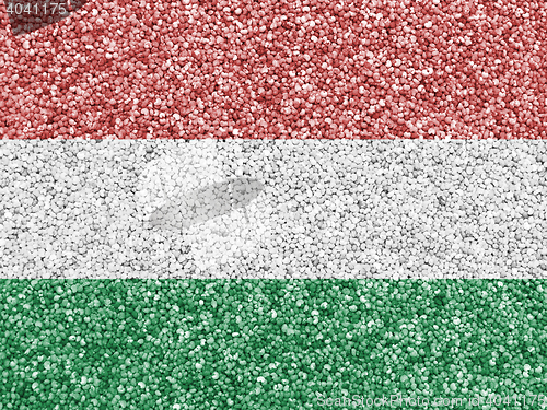 Image of Flag on poppy seed