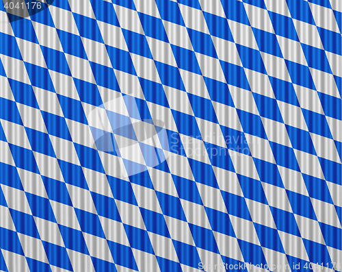 Image of Flag on corrugated iron