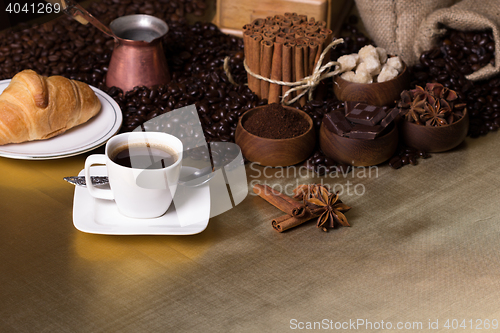 Image of Coffee time background