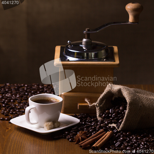 Image of Coffee table background