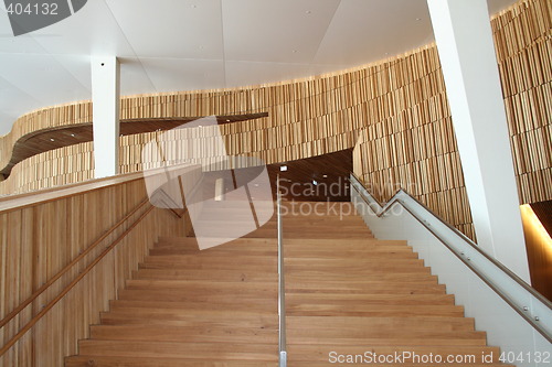 Image of interior at the norwegian opera house