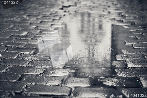 Image of Puddle on the street