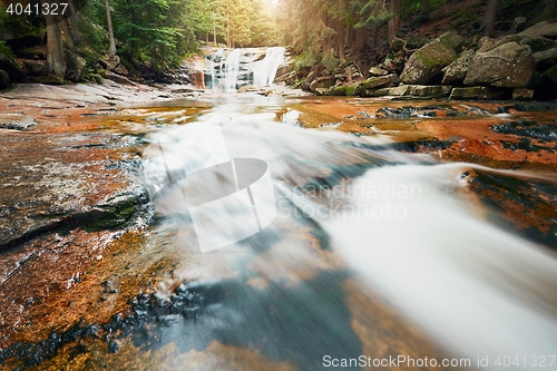 Image of Amazing Mumlava waterfalls