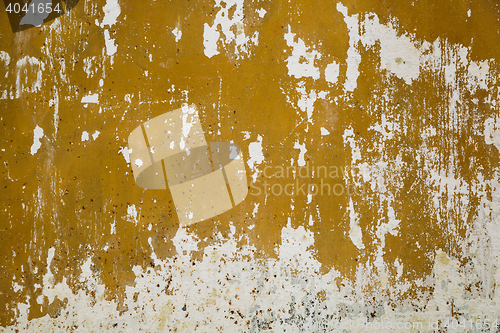 Image of Old metal texture with peeling paint