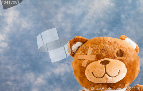 Image of Injured Teddy Bear