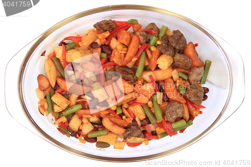 Image of mexican food isolated