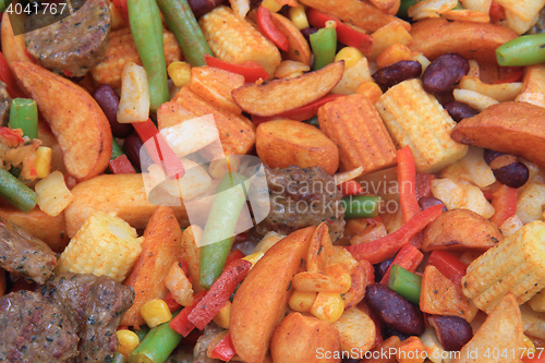 Image of mexican food texture