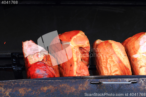 Image of smoked pig meat