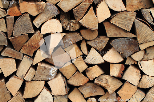 Image of fire wood texture