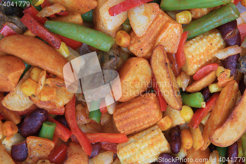 Image of mexican food texture