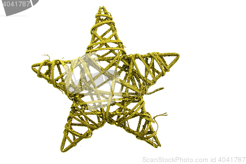 Image of christmas decoration isolated