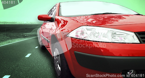 Image of Car on the highway