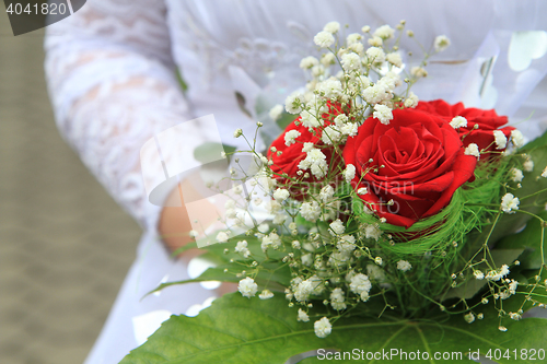 Image of wedding rose decoration
