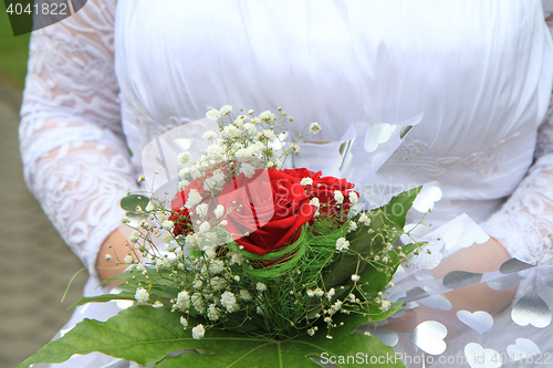Image of wedding rose decoration