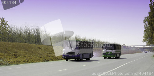 Image of Bus race.