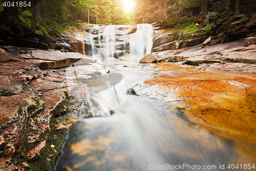 Image of Amazing Mumlava waterfalls