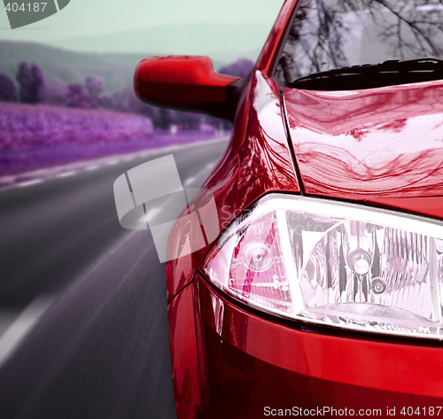 Image of Car on the road.